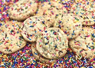 Confetti cookies
