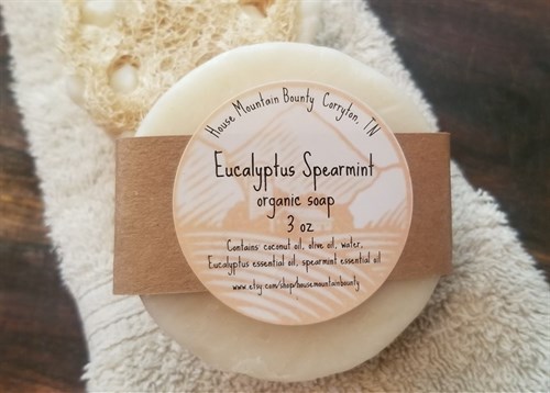 Eucalyptus Spearmint Luffa Soap *Organic*