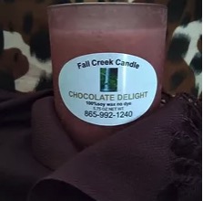 Chocolate Delight Candle